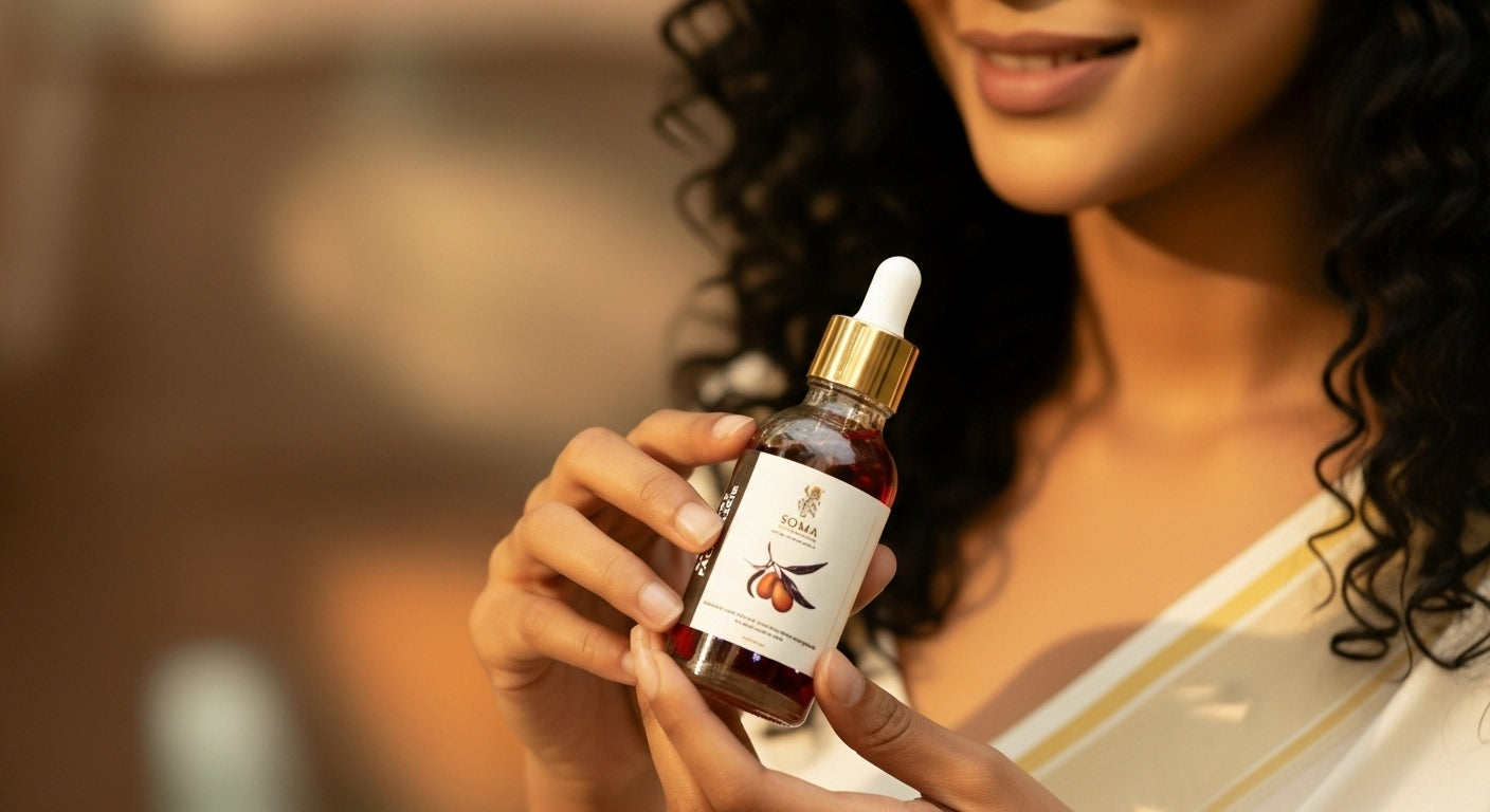 Seabuckthorn Face Elixir Ayurveda Liquid Gold for Glowing Skin